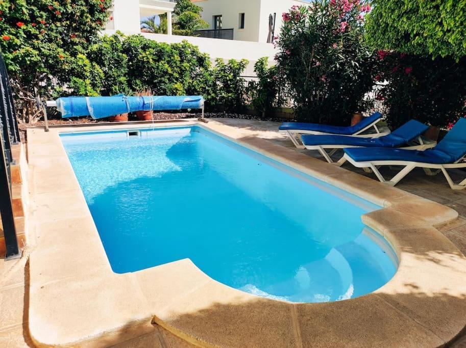 Private Pool 'Villa Vibe Tenerife' Sunset & Ocean View Chayofa Extérieur photo